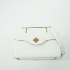 Elegant Box bag White