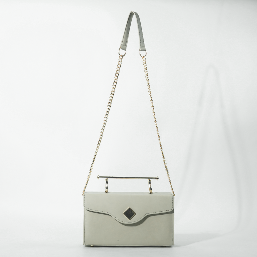 Elegant Box bag Beige