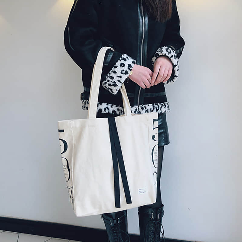 Hayfay Canvas Tote Bag for Women