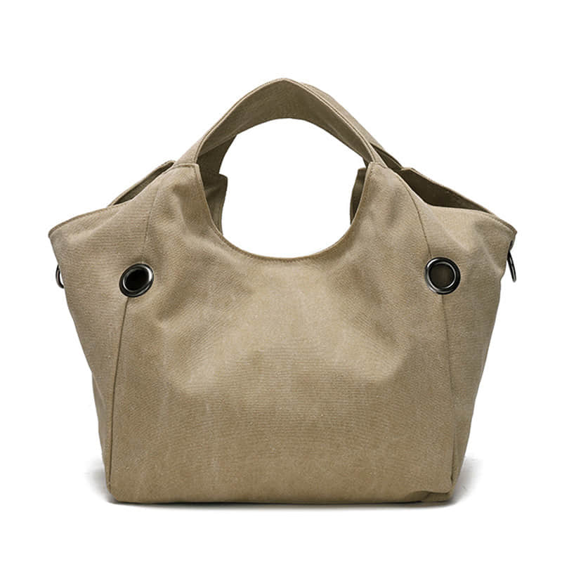 Hayfay Canvas Multi-Compartment Tote Bag for Women