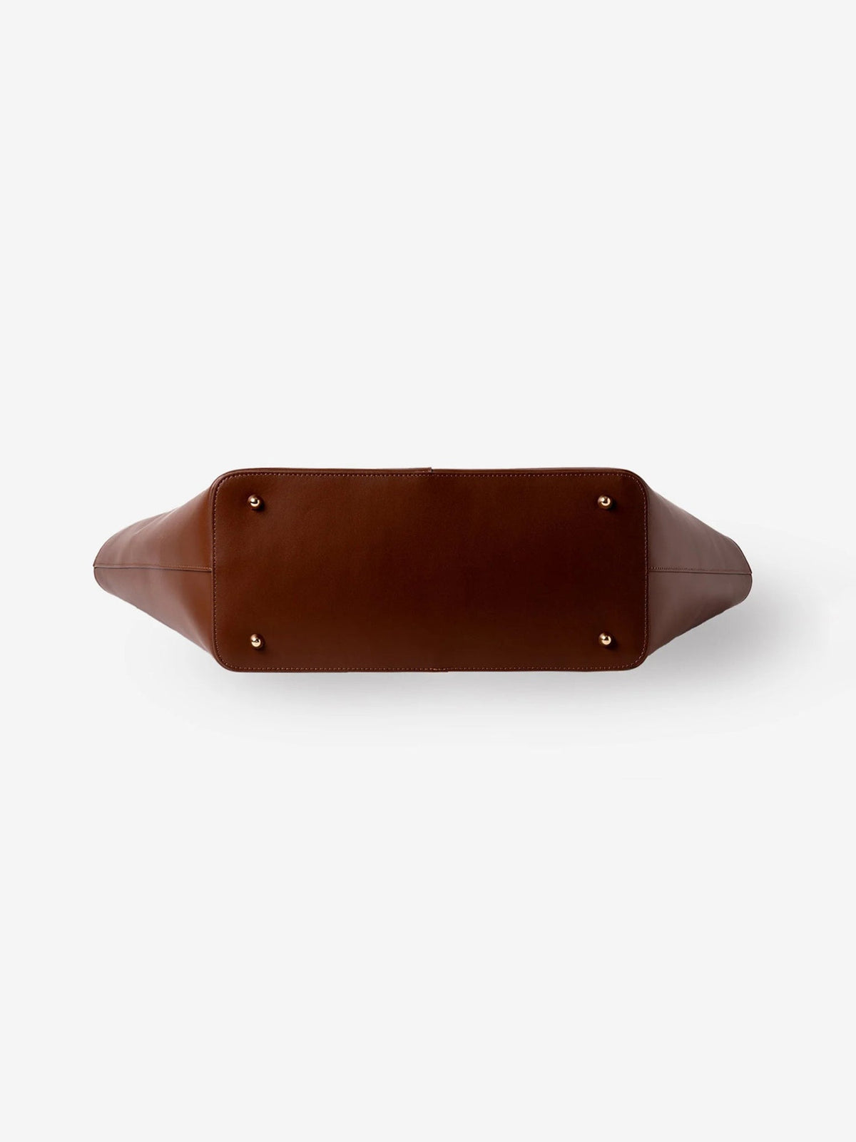 Hayfay Loren Shoulder Bag – Light Chocolate Calfskin