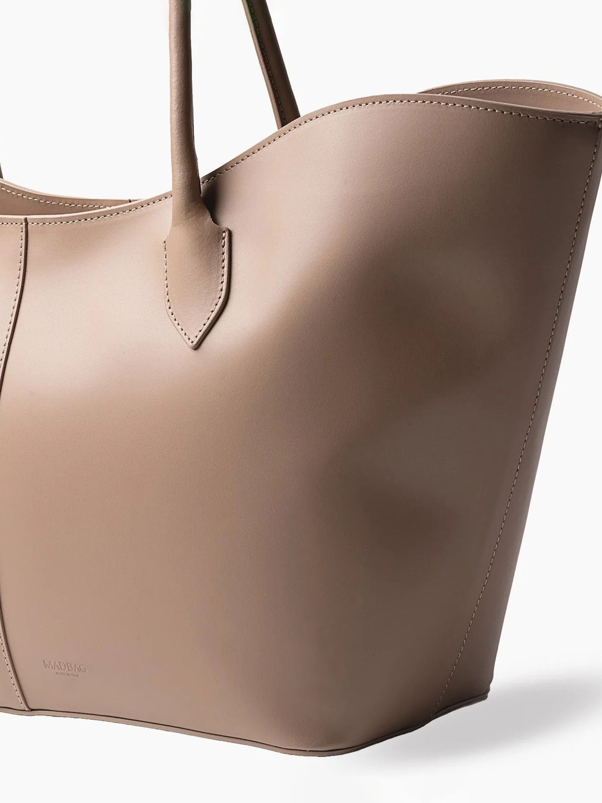 Hayfay Loren Shoulder Bag – Misty Beige Calfskin
