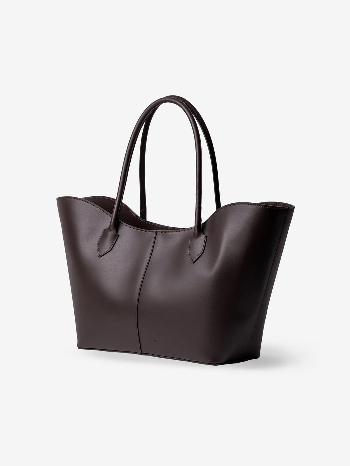 Hayfay Loren Shoulder Bag – Dark Chocolate Calfskin