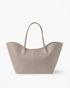 Hayfay Loren Shoulder Bag – Misty Beige Calfskin