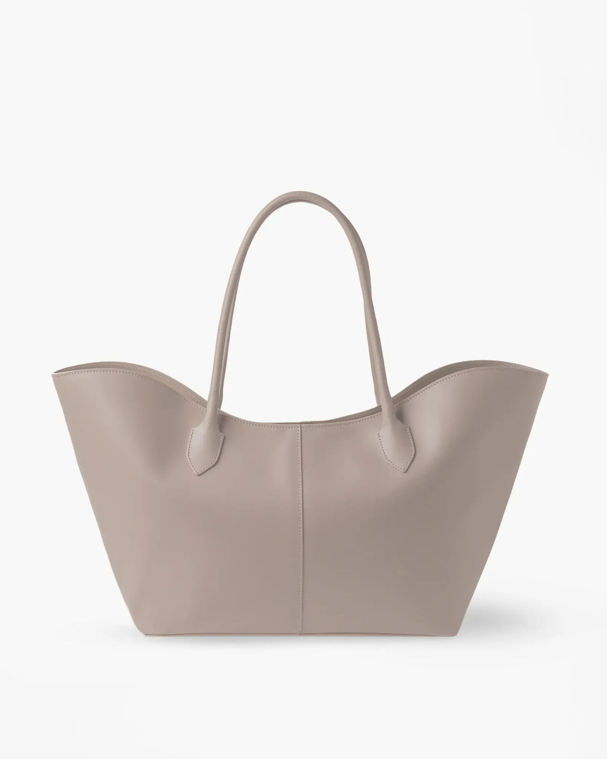 Hayfay Loren Shoulder Bag – Misty Beige Calfskin