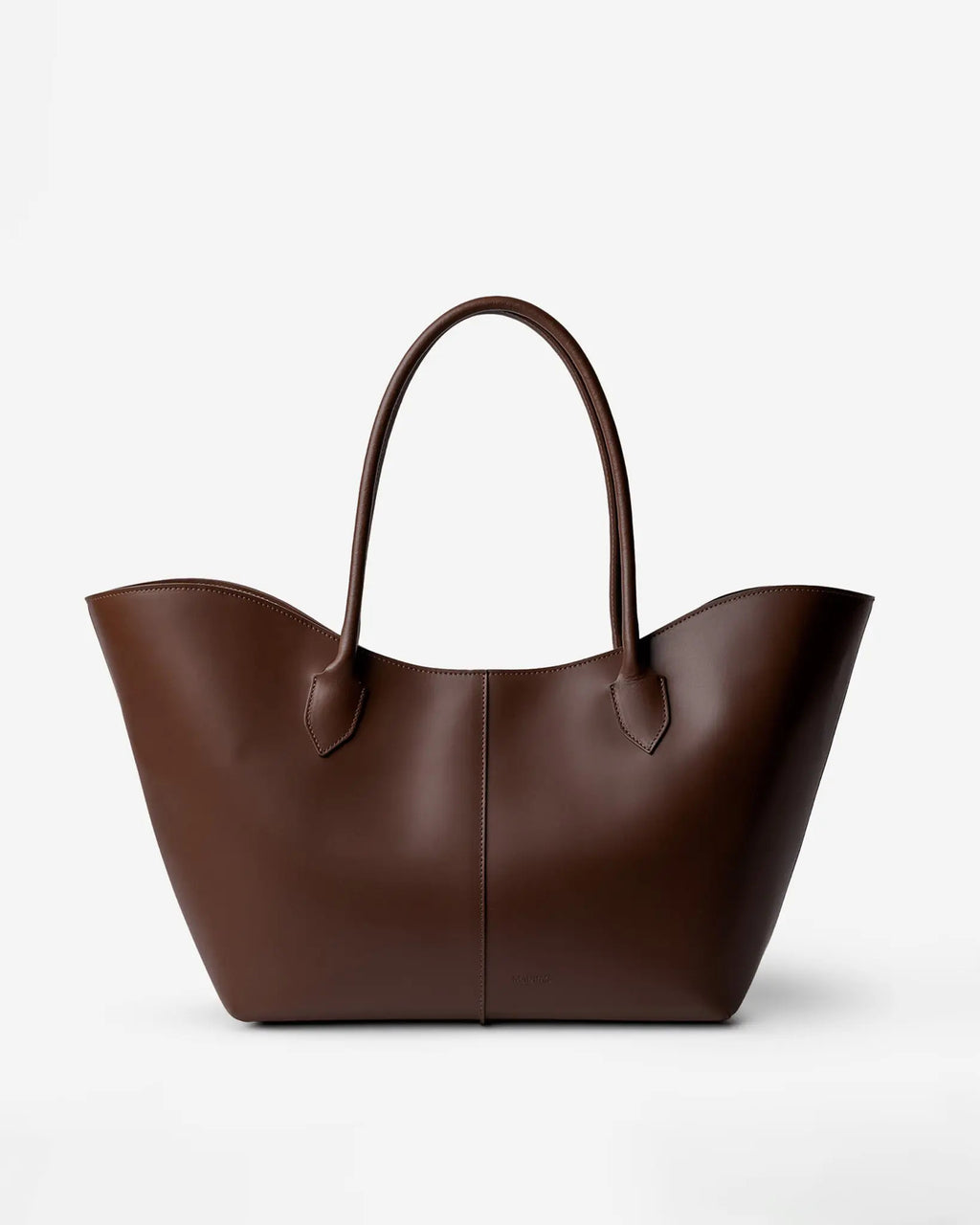 Hayfay Loren Shoulder Bag – Light Chocolate Calfskin