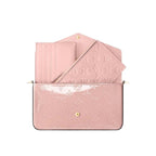 Louis Vuitton Félicie Pochette Amarante Red/Pink